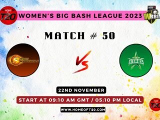 WBBL 2023 Match 50, Melbourne Stars-W vs Perth Scorchers-W Match Preview, Pitch Report, Weather Report, Predicted XI, Fantasy Tips, and Live Streaming Details