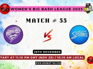 WBBL 2023 Match 55, Hobart Hurricanes-W vs Adelaide Strikers-W Match Preview, Pitch Report, Weather Report, Predicted XI, Fantasy Tips, and Live Streaming Details