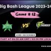 BBL 2024 Match 12, Melbourne Stars vs Sydney Thunder Match Preview, Pitch Report, Weather Report, Predicted XI, Fantasy Tips, and Live Streaming Details