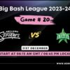 BBL 2024 Match 20, Adelaide Strikers vs Melbourne Stars Match Preview, Pitch Report, Weather Report, Predicted XI, Fantasy Tips, and Live Streaming Details