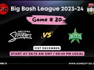 BBL 2024 Match 20, Adelaide Strikers vs Melbourne Stars Match Preview, Pitch Report, Weather Report, Predicted XI, Fantasy Tips, and Live Streaming Details