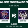 BPL 2024 Match 12, Durdanto Dhaka vs Rangpur Riders Match Preview, Pitch Report, Weather Report, Predicted XI, Fantasy Tips, and Live Streaming Details