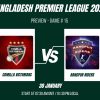 BPL 2024 Match 15, Comilla Victorians vs Rangpur Riders Preview, Pitch Report, Weather Report, Predicted XI, Fantasy Tips, and Live Streaming Details