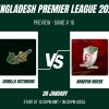 BPL 2024 Match 16, Sylhet Strikers vs Fortune Barishal Preview, Pitch Report, Weather Report, Predicted XI, Fantasy Tips, and Live Streaming Details