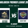 BPL 2024 Match 4, Chattogram Challengers vs Khulna Tigers Match Preview, Pitch Report, Weather Report, Predicted XI, Fantasy Tips, and Live Streaming Details