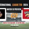 ILT20 2024 Match 10, Abu Dhabi Knight Riders vs Desert Vipers Match Preview, Pitch Report, Weather Report, Predicted XI, Fantasy Tips, and Live Streaming Details