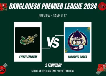 BPL 2024 Match 17, Sylhet Strikers vs Durdanto Dhaka Preview, Pitch Report, Weather Report, Predicted XI, Fantasy Tips, and Live Streaming Details