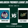 BPL 2024 Match 24, Durdanto Dhaka vs Sylhet Strikers Preview, Pitch Report, Weather Report, Predicted XI, Fantasy Tips, and Live Streaming Details