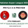 PSL 2024 Match 1, Lahore Qalandars vs Islamabad United Preview, Pitch Report, Weather Report, Predicted XI, Fantasy Tips, and Live Streaming Details