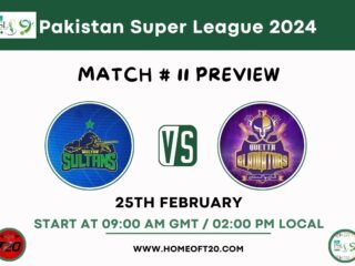 PSL 2024 Match 11, Multan Sultans vs Quetta Gladiators Preview, Pitch Report, Weather Report, Predicted XI, Fantasy Tips, and Live Streaming Details