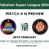 PSL 2024 Match 15, Karachi Kings vs Islamabad United Preview, Pitch Report, Weather Report, Predicted XI, Fantasy Tips, and Live Streaming Details