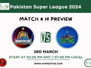 PSL 2024 Match 19, Karachi Kings vs Multan Sultans Preview, Pitch Report, Weather Report, Predicted XI, Fantasy Tips, and Live Streaming Details