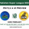 PSL 2024 Match 9, Multan Sultans vs Peshawar Zalmi Preview, Pitch Report, Weather Report, Predicted XI, Fantasy Tips, and Live Streaming Details