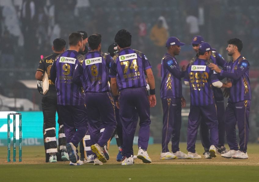 Quetta Gladiators win against Peshawar Zalmi