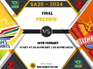 SA20 2024 Final, Sunrisers Eastern Cape vs Durban Super Giants Preview, Pitch Report, Weather Report, Predicted XI, Fantasy Tips, and Live Streaming Details