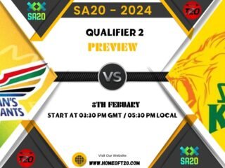 SA20 2024 Qualifier 2, Durban Super Giants vs Preview, Pitch Report, Weather Report, Predicted XI, Fantasy Tips, and Live Streaming Details