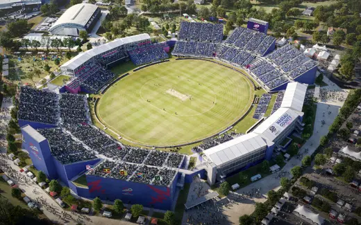 New York's Nassau County International Cricket Stadium Getting Ready for T20 World Cup 2024