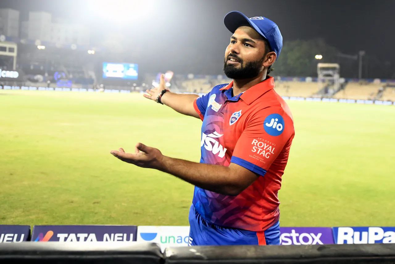 Watch: Rishabh Pant receives special jersey on his 100th IPL match