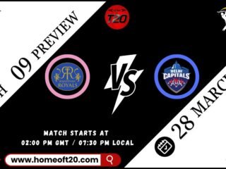 Rajasthan Royals vs Delhi Capitals