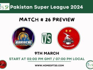 PSL 2024 Match 26, Karachi Kings vs Lahore Qalandars Preview, Pitch Report, Weather Report, Predicted XI, Fantasy Tips, and Live Streaming Details