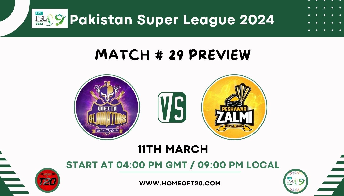 PSL 2024 Match 29, Karachi Kings vs Peshawar Zalmi Preview, Pitch Report, Weather Report, Predicted XI, Fantasy Tips, and Live Streaming Details