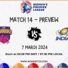 WPL 2024 Match 14, UP Warriorz vs Mumbai Indians Women Preview, Pitch Report, Weather Report, Predicted XI, Fantasy Tips, and Live Streaming Details