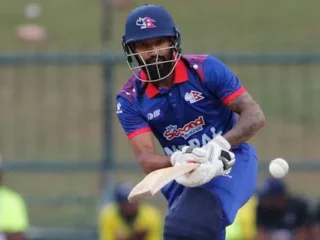Nepal's Airee Joins Elite Company, Crushes Six Sixes in an Over