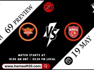 Sunrisers Hyderabad vs Punjab Kings