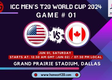 T20 World Cup 2024 Match 1, United States vs Canada Preview, Pitch Report, Weather Report, Predicted XI, Fantasy Tips, and Live Streaming Details