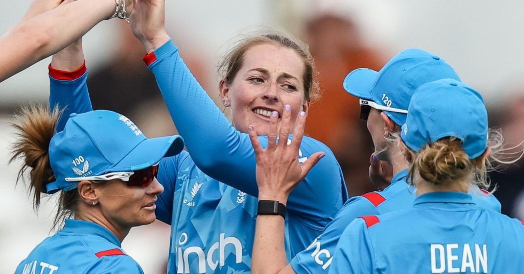 Sophie Ecclestone becomes the fastest woman to take 100 ODI wickets