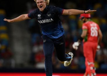 Ruben Trumplemann becomes the first player to take two wickets in first two balls in T20I history