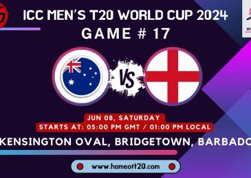 T20 World Cup 2024 Match 17, Australia vs England Preview, Pitch Report, Weather Report, Predicted XI, Fantasy Tips, and Live Streaming Details