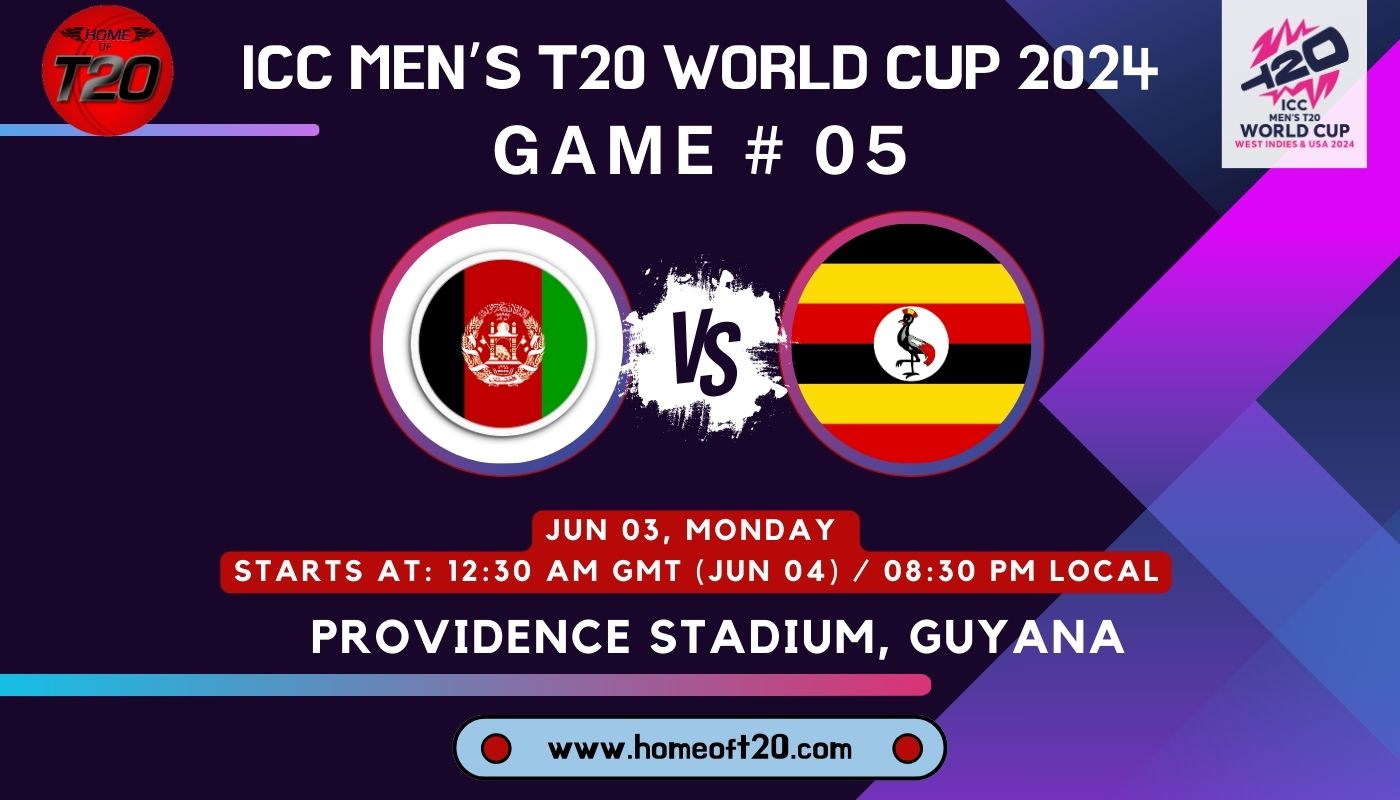 T20 World Cup 2024 Match 5, Afghanistan vs Uganda Preview, Pitch Report, Weather Report, Predicted XI, Fantasy Tips, and Live Streaming Details