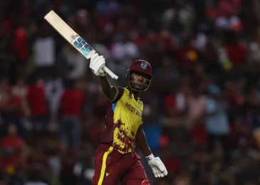 Which West Indies batter has scored most runs in T20 World Cup 2024 so far?