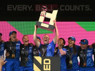 It was an absolute thriller at Lord's, London, as the London Spirit Women sealed their first-ever title in the competition of The Hundred Women's Competition. Welsh Fire Women were at the receiving end on that night as they were beaten by four wickets with two balls to spare. They chased Spirit in a meek target of 116, getting back from early stutters, as Georgia Redmayne struck a calm 34 off 32 balls, for the same award of Player of the Match. Welsh Fire could not quite gain momentum, having batted first, losing vital wickets regularly. Captain Tammy Beaumont scored 21 off 16, and Hayley Matthews added 22 off 26 as the aggressive anchors of the innings before Jess Jonassen's crucial 54 off 41 balls boosted them to a competitive 115/8. The efforts of Jonassen went in vain, as the team could not accelerate against the Spirit's bowling attack, led by Sarah Glenn and Eva Gray, who picked up two wickets each and kept the scoring really tight. The chase was unsteady from the start as London Spirit lost captain Meg Lanning for just 4, bowled by Shabnim Ismail, who was the pick of the Fire's bowlers with 3 for 24. Redmayne held it all together with Cordelia Griffith, though when Ismail struck to have Knight and Danielle Gibson bowled in the space of two runs, the balance was only just tipped in London's favour. The tension mounted with Spirit requiring 12 from the last 10 balls, which Deepti Sharma did, holding her nerves, to guide Spirit home with a boundary in the penultimate over. "This win is a massive milestone for Heather Knight, who now gets another trophy added to her illustrious career. Seven years after winning a Women's World Cup at this very same venue, Knight now lifted The Hundred Trophy for London Spirit; a moment that goes in history for the Lord's-based side," informed The Hundred. Annabel Sutherland, whose side exited the competition in the league stage, was named Player of the Series for her all-round brilliance, wherein she scored 212 runs and scalped 10 wickets.