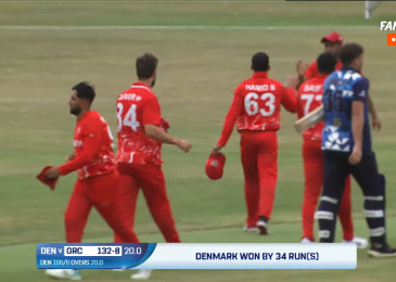 Denmark Secures 32-Run Victory Over Greece in Europe Qualifier Group C