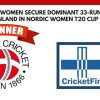 Denmark Women Secure Dominant 33-Run Victory Over Finland in Nordic Women T20 Cup Opener