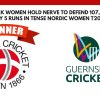 Denmark Women Hold Nerve to Defend 107, Defeat Guernsey by 5 Runs in Tense Nordic Women T20 Cup Clash