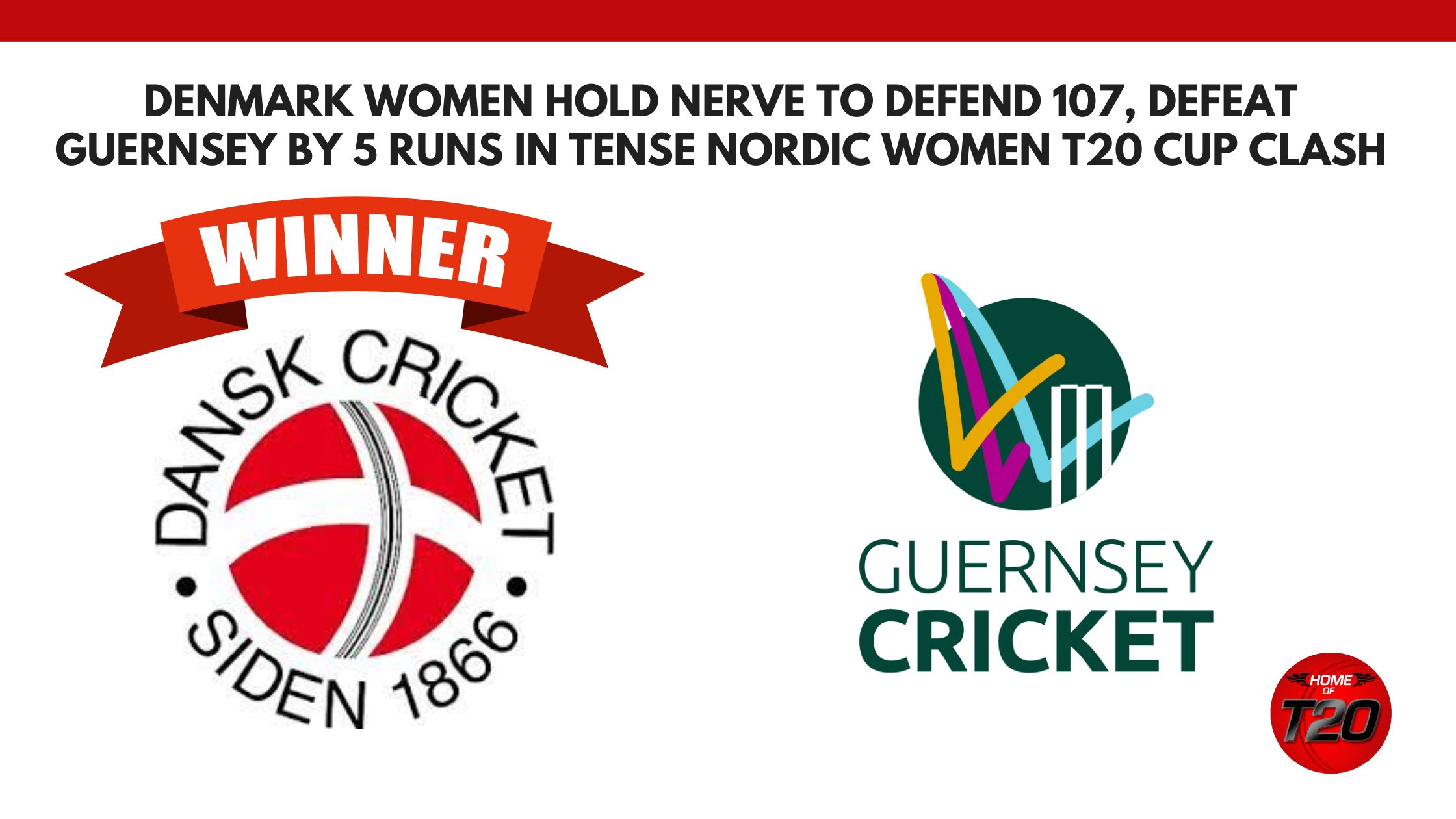 Denmark win in Nordic Women T20 Cup