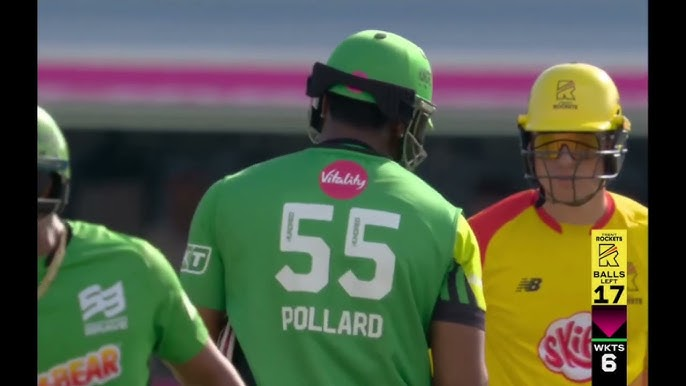 Kieron Pollard Smashes Rashid Khan for Five Consecutive Sixes