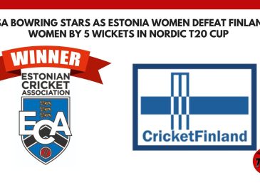 Lisa Bowring Stars as Estonia Women Defeat Finland Women by 5 Wickets in Nordic T20 Cup