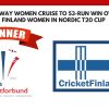 Norway Women Cruise to 53-Run Win Over Finland Women in Nordic T20 Cup