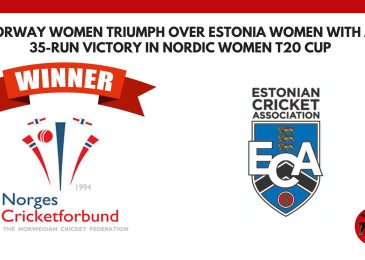 Norway Women Triumph Over Estonia Women with a 35-Run Victory in Nordic Women T20 Cup