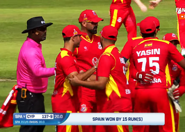 Spain Triumphs Over Cyprus in ICC Men’s T20 World Cup Europe Qualifier Opener