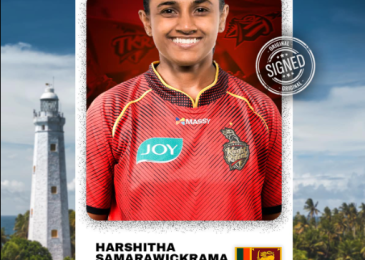 Harshitha Samarawickrama Joins Trinbago Knight Riders for Women’s Caribbean Premier League 2024