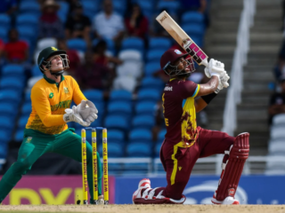 West Indies Cruise to 8-Wicket Victory
