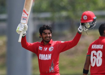 Aqib Ilyas Guides Oman to Comprehensive Victory Over Canada in Tri-Series Thriller