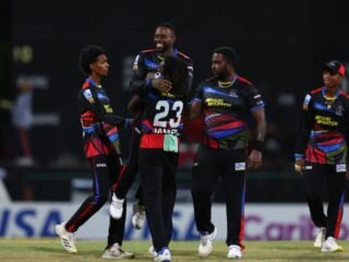 Fabian Allen Stars as Falcons Edge TKR by 6 Runs in CPL 2024 Thriller
