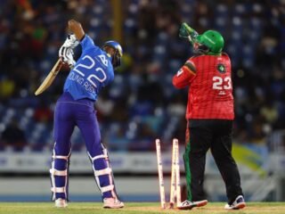 Motie, Tahir Lead Guyana Amazon Warriors to Dominant Victory Over Saint Lucia Kings