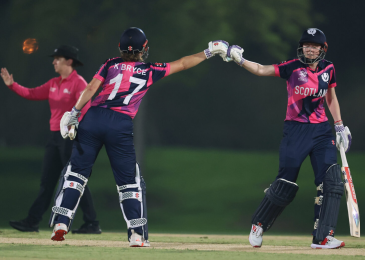 What happened in the first day of the ICC Women’s T20 World Cup Warm-up matches?